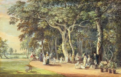 Englefield Green by Paul Sandby